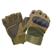 Load image into Gallery viewer, Men&#39;s Tactical Gloves Military Army Fingerless Gloves Outdoor Sports Anti-Slip Shooting Paintball Airsoft Bicycle Gloves