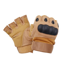 Load image into Gallery viewer, Men&#39;s Tactical Gloves Military Army Fingerless Gloves Outdoor Sports Anti-Slip Shooting Paintball Airsoft Bicycle Gloves